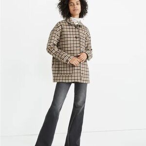 Madewell Plaid Kenwright Jacket